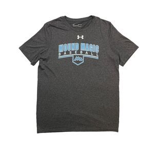 Under Armour Mound Magic Arizona Baseball T Shirt Mens S Small Gray HeatGear Tee
